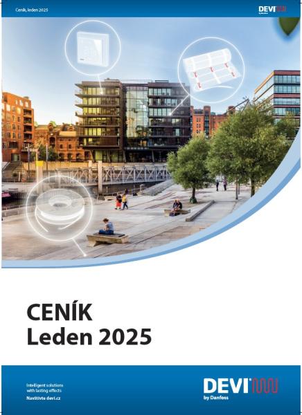 DEVI ceník leden 2025